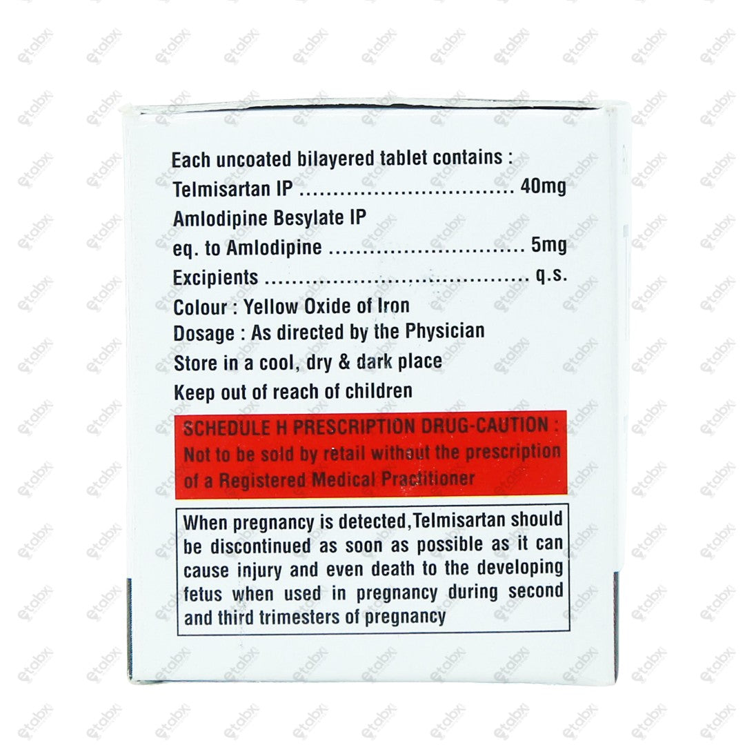 Telben AM 40/5mg Tablet Strip of 10