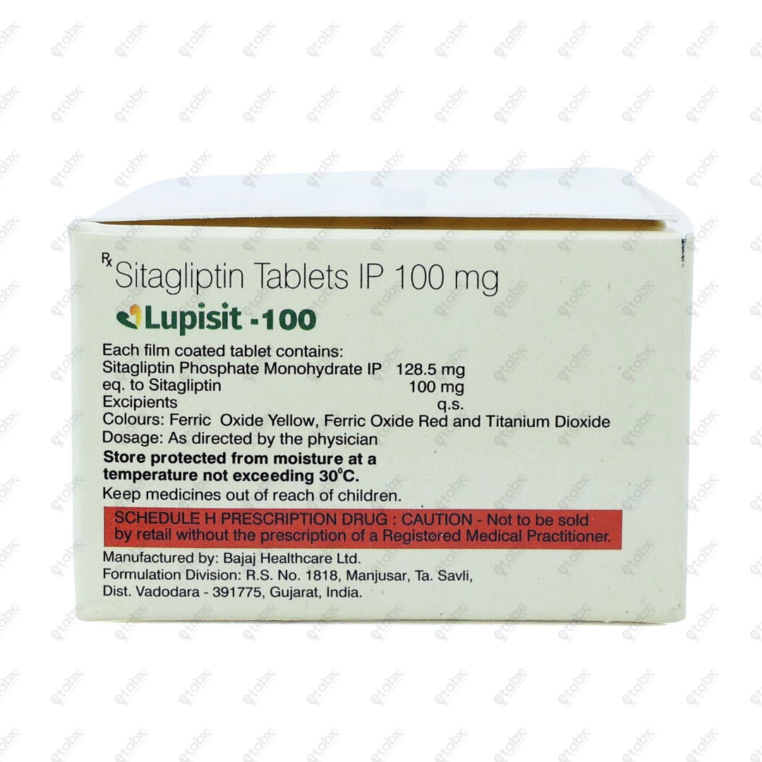 Lupisit 100mg Tablet 10's