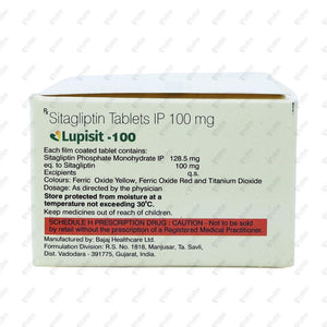 Lupisit 100mg Tablet 10's