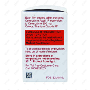 Ceftum 500mg Tablet 4's