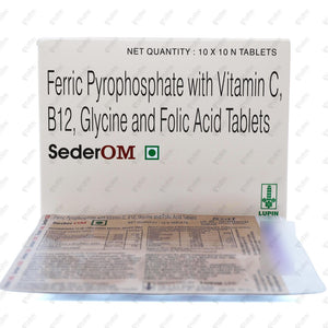 Sederom Tablet 10's