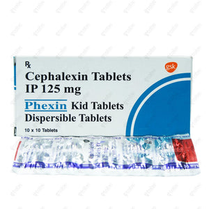 PHEXIN 125mg Kid Tablet 10's
