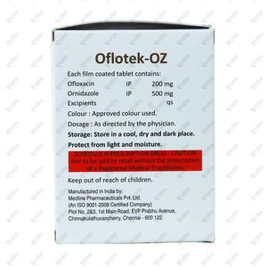 Oflotek OZ Tablets 10's