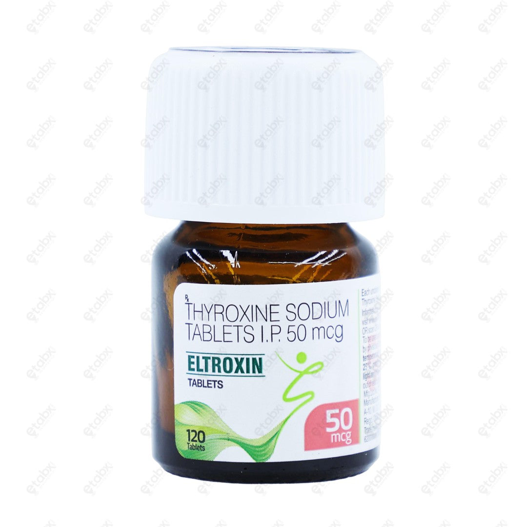 ELTROXIN 50MCG Tablets 120'S