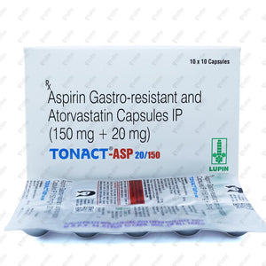 TONACT ASP 20/150 Capsule 10's