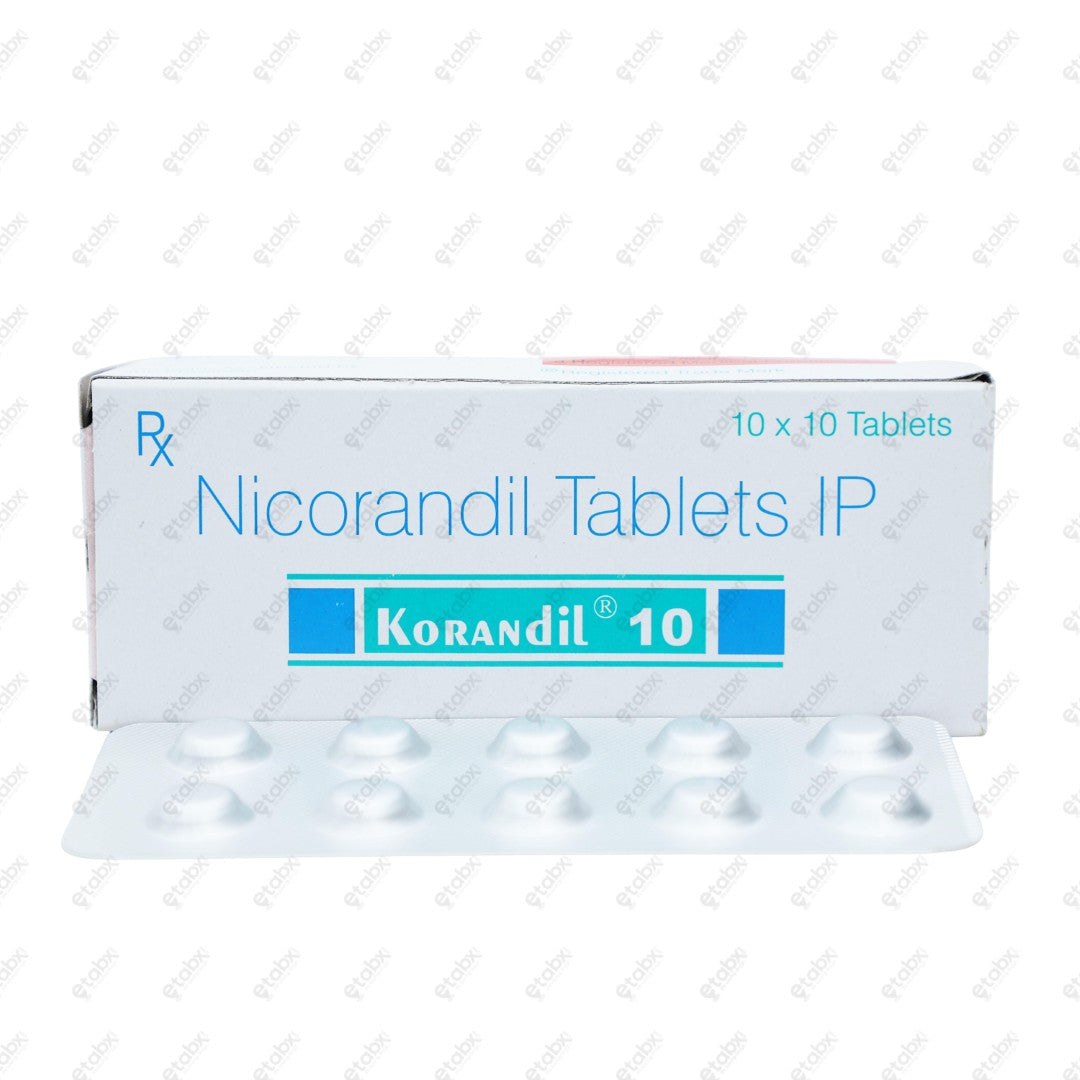 Korandil 10mg Tablet 10's
