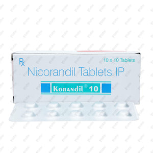 Korandil 10mg Tablet 10's