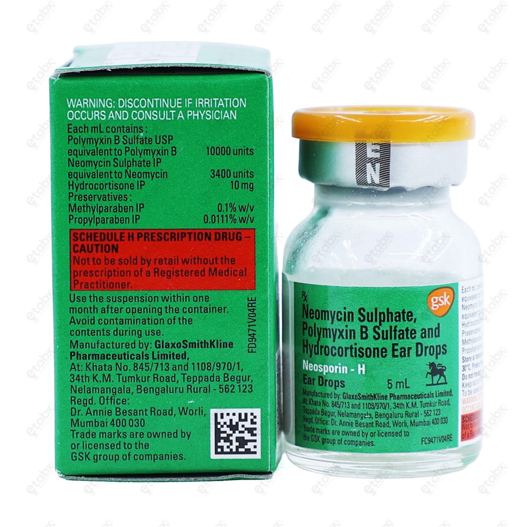 Neosporin H Drops 5ml