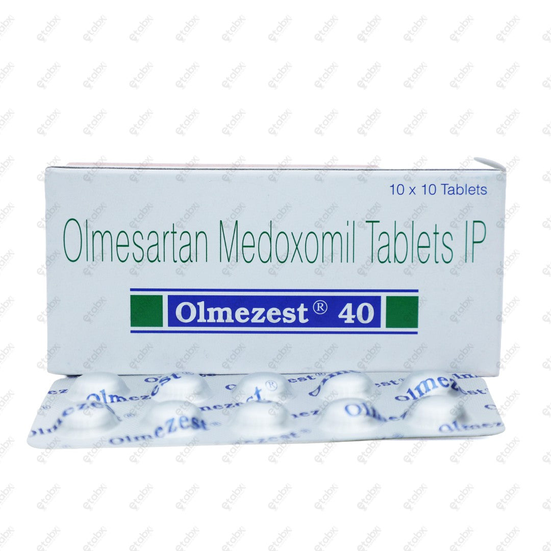 Olmezest 40mg Tablet 10's