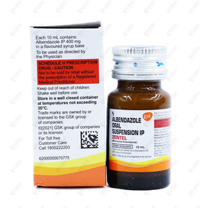 Zentel Suspension 10ML