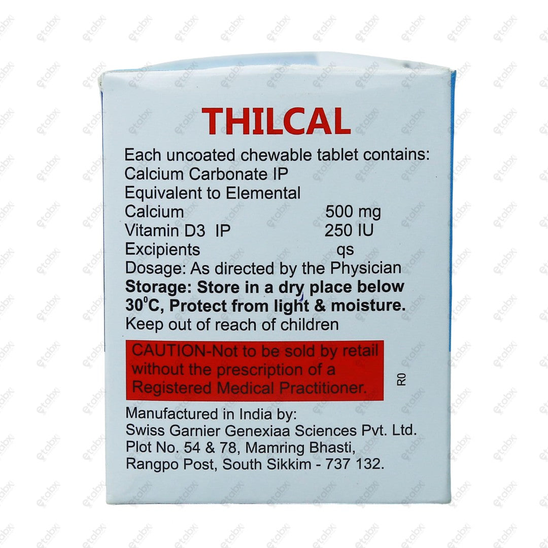 Thilcal Tablet 10's
