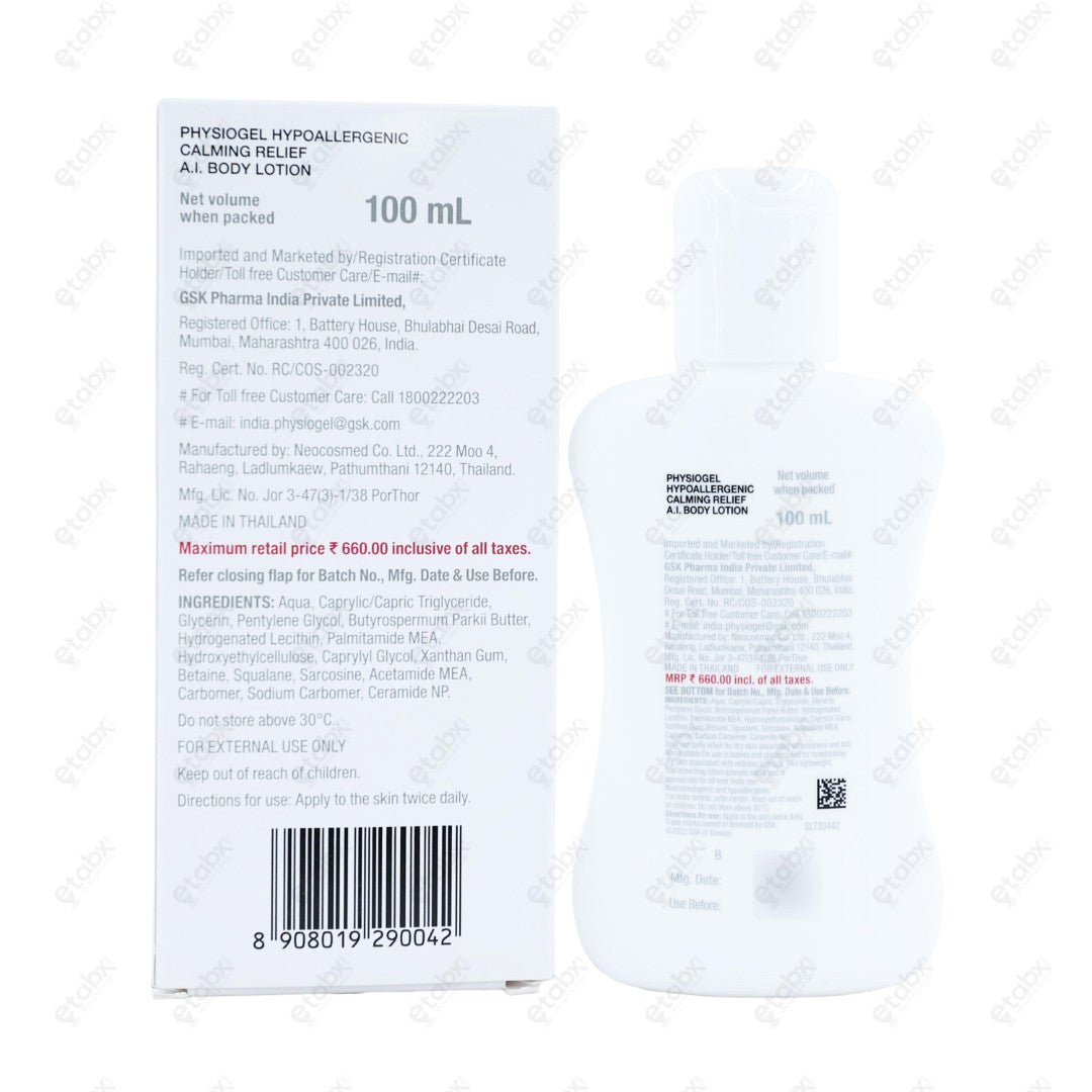 Physiogel Calming Relief AI Lotion 100ml