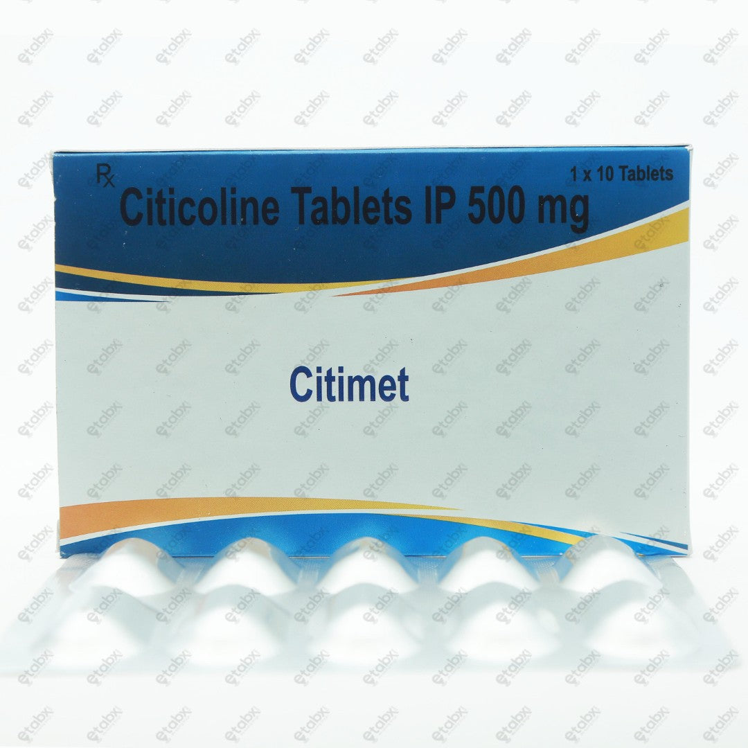 Citimet 500mg Tablet 10's