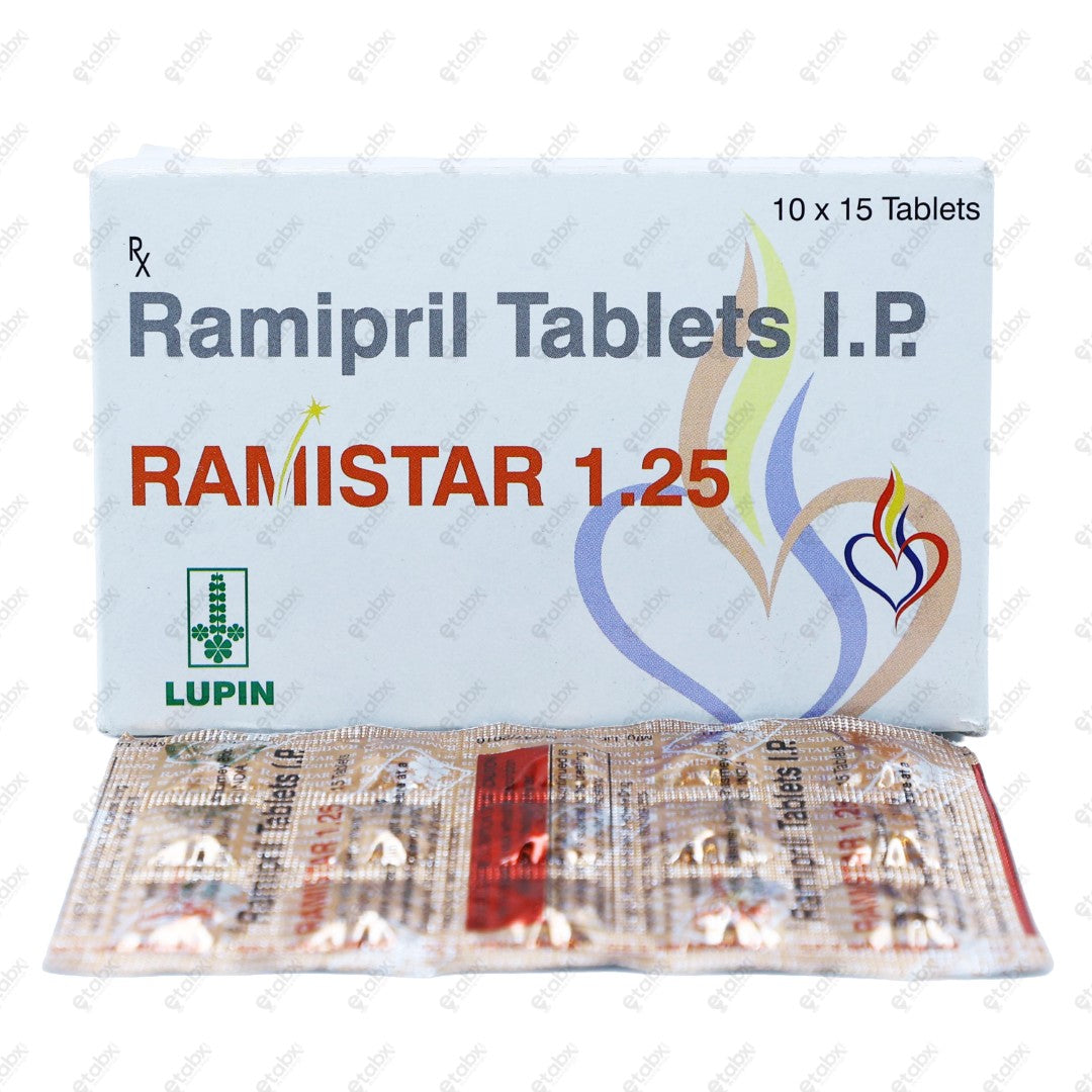 RAMISTAR 1.25MG Tablets 15'S