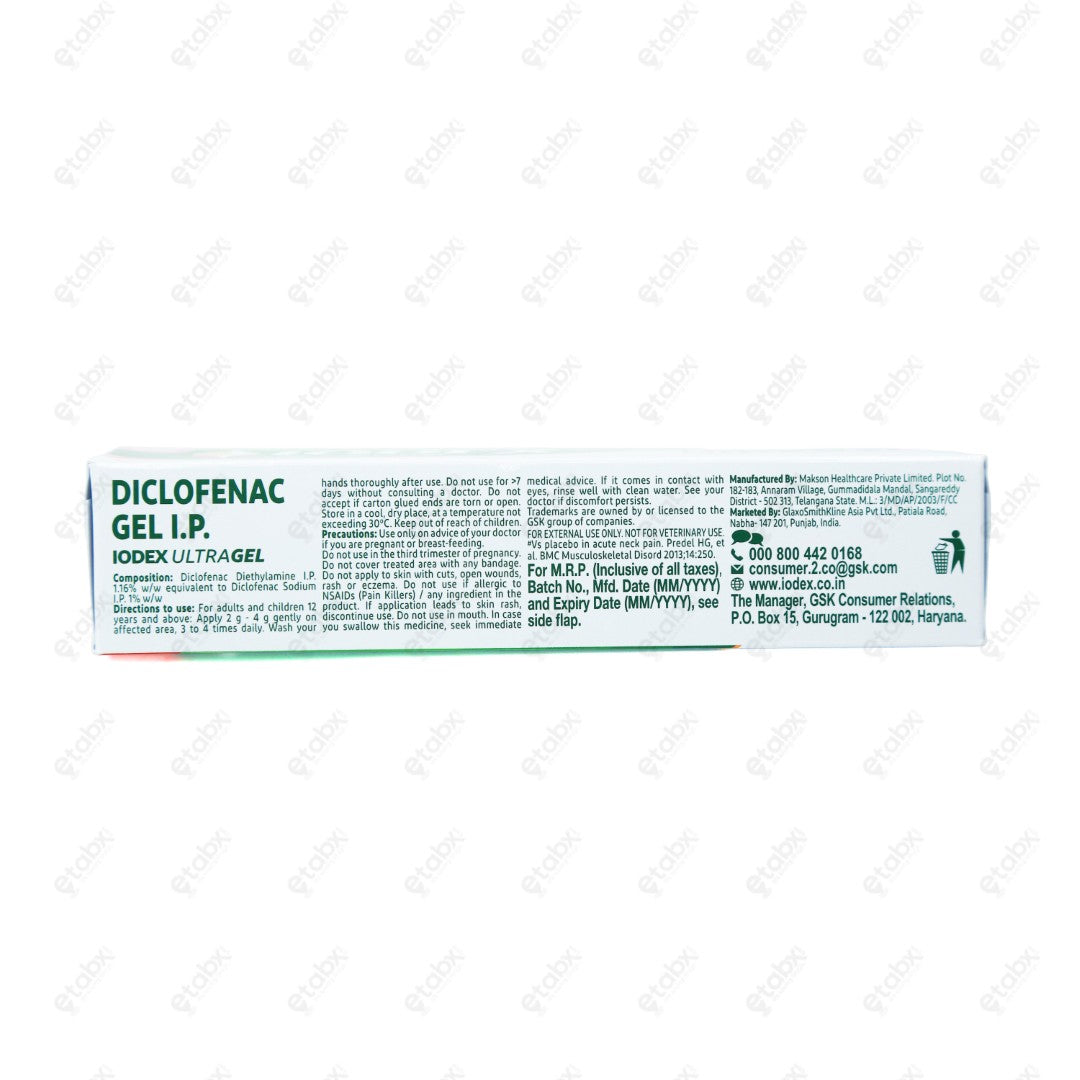 IODEX ULTRAGEL Pain Relief Gel (50g)