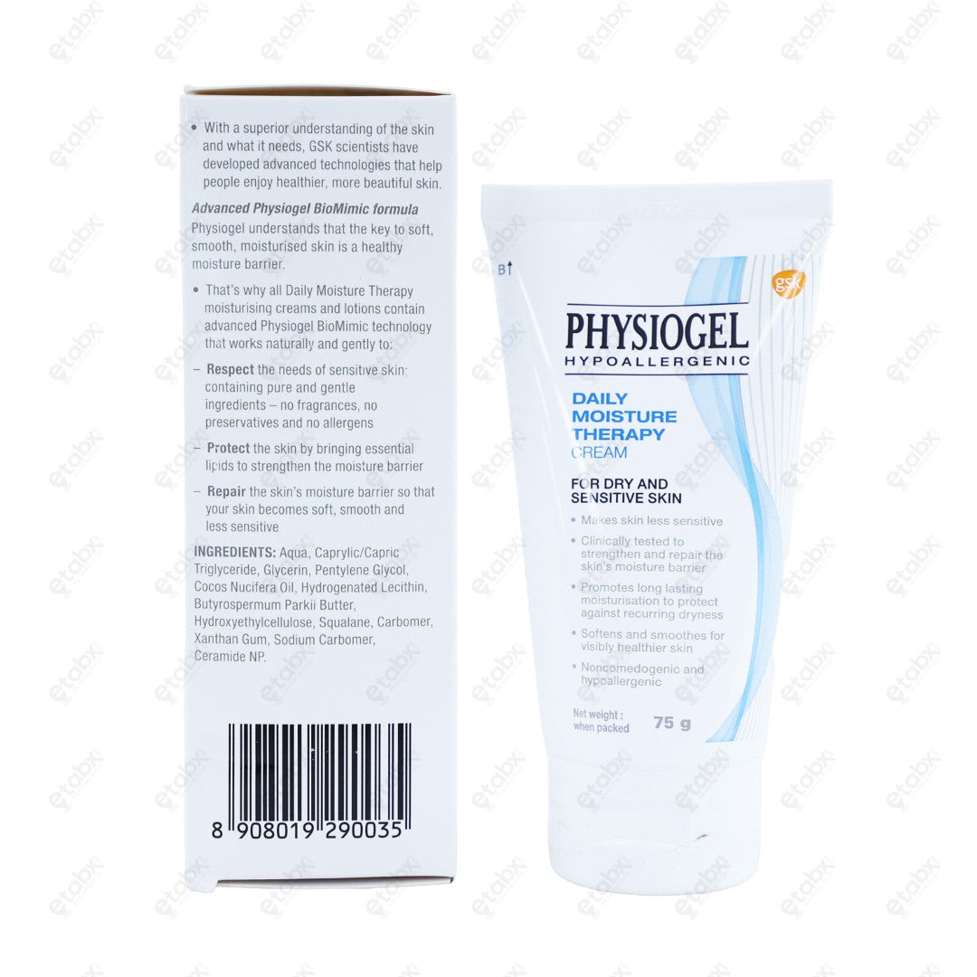 Physiogel Hypoallergic DMT Cream 75gm