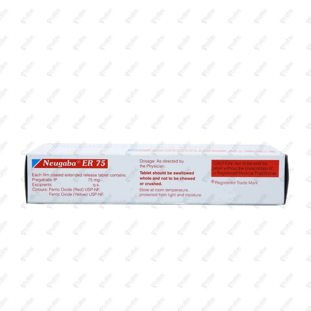 Neugaba ER 75mg Tablet