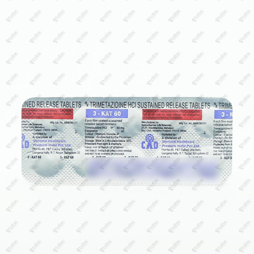 3 Kat 60 Tablet 10's