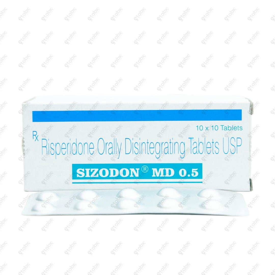 Sizodon MD 0.5mg Tablet 10's