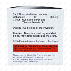 Cynaptin 300mg Tablet 10's