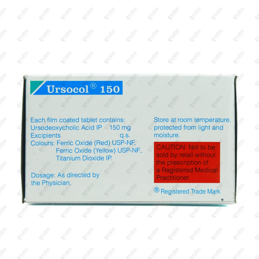 Ursocol 150mg Tablet 15's
