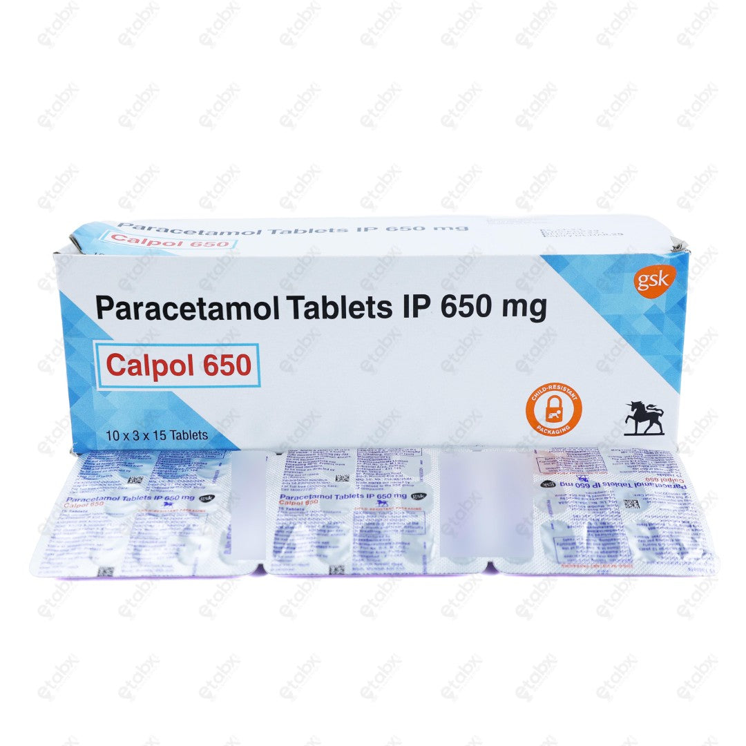 CALPOL 650MG + Tablets 15'S