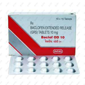 Baclof OD 10mg Tablets 15's