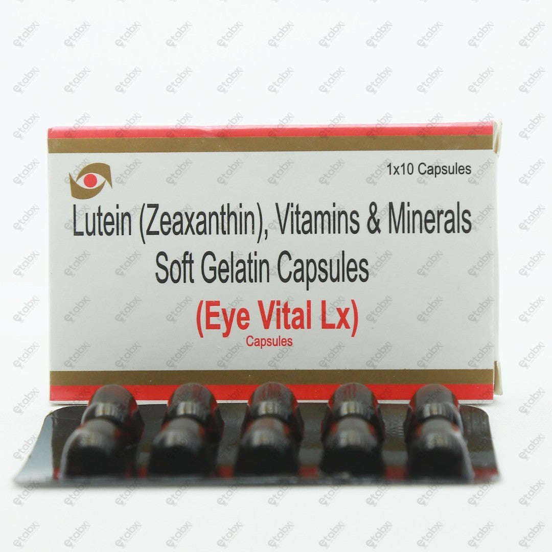 Eyevital LX Capsule 10's