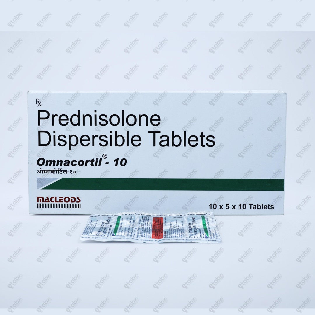 Omnacortil 10mg Tablet 10's