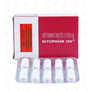 Glyciphage 250mg Tablet 10's