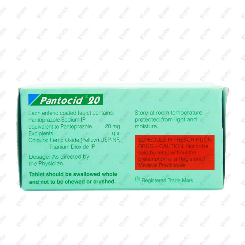 Pantocid 20 Tablet 15's