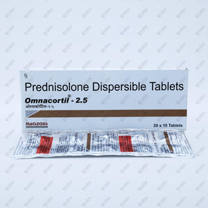 Omnacortil 2.5mg Tablet 10's