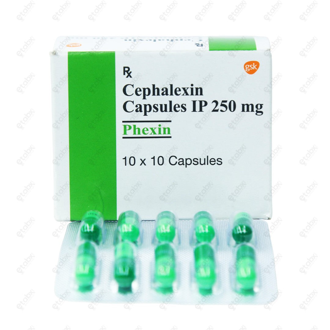 Phexin 250mg Capsule 10's