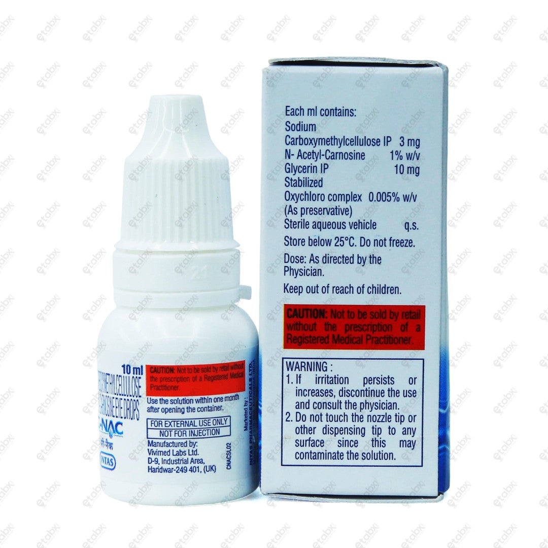 C NAC Eye Drops 10ml