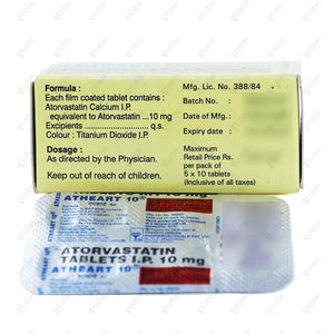 Atheart 10mg Tablet 10's