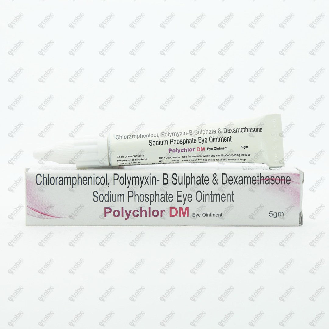 POLYCHLOR DM Eye Ointment 5GM