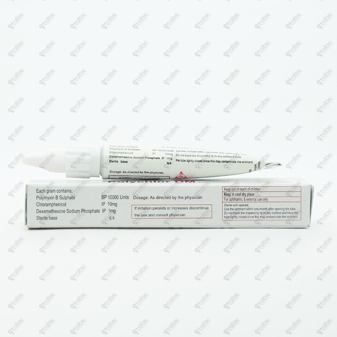 POLYCHLOR DM Eye Ointment 5GM