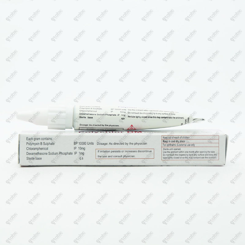 POLYCHLOR DM Eye Ointment 5GM