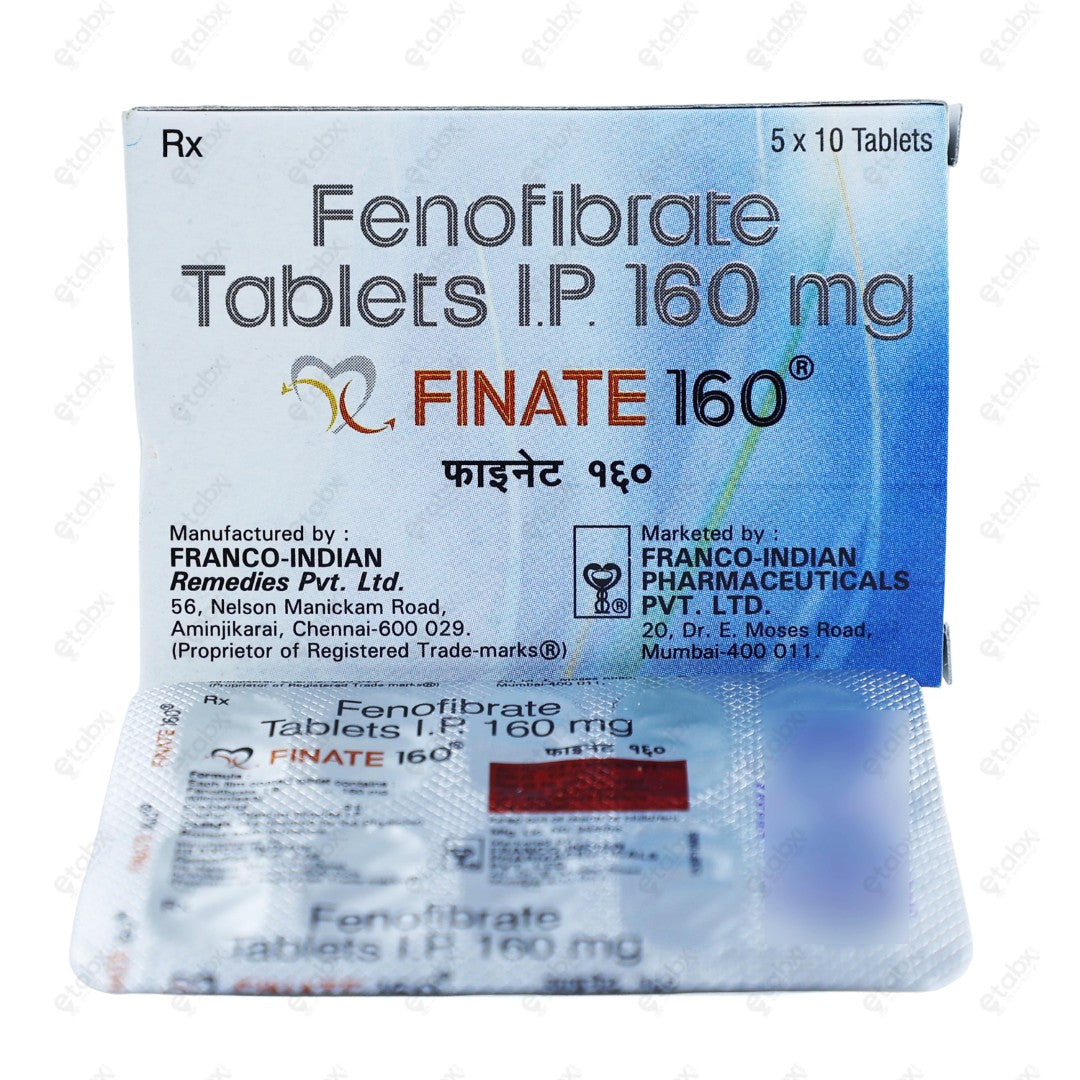 Finate 160mg Tablet 10's
