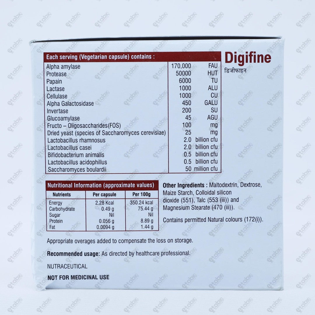 Digifine Probiotic Capsules 10's