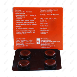 Zindee Chewable Tablet 4's