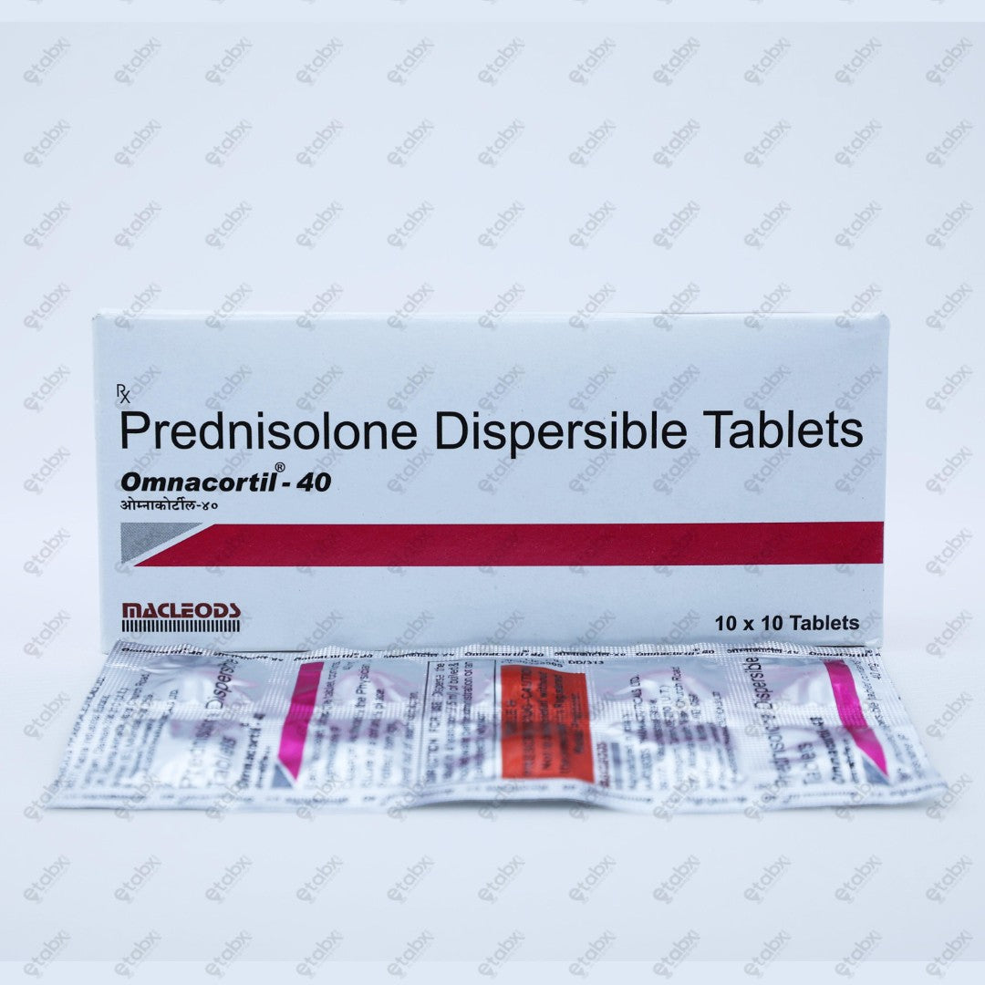 Omnacortil 40mg Tablet 10's