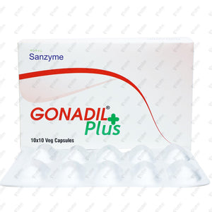 Gonadil Plus Capsules 10's