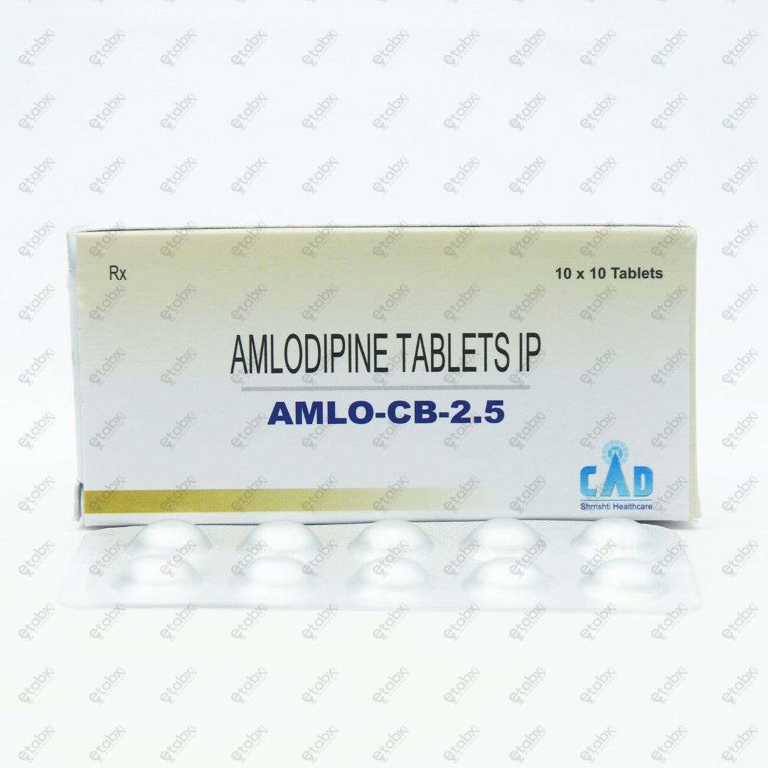 Amlo CB 2.5mg Tablet 10's