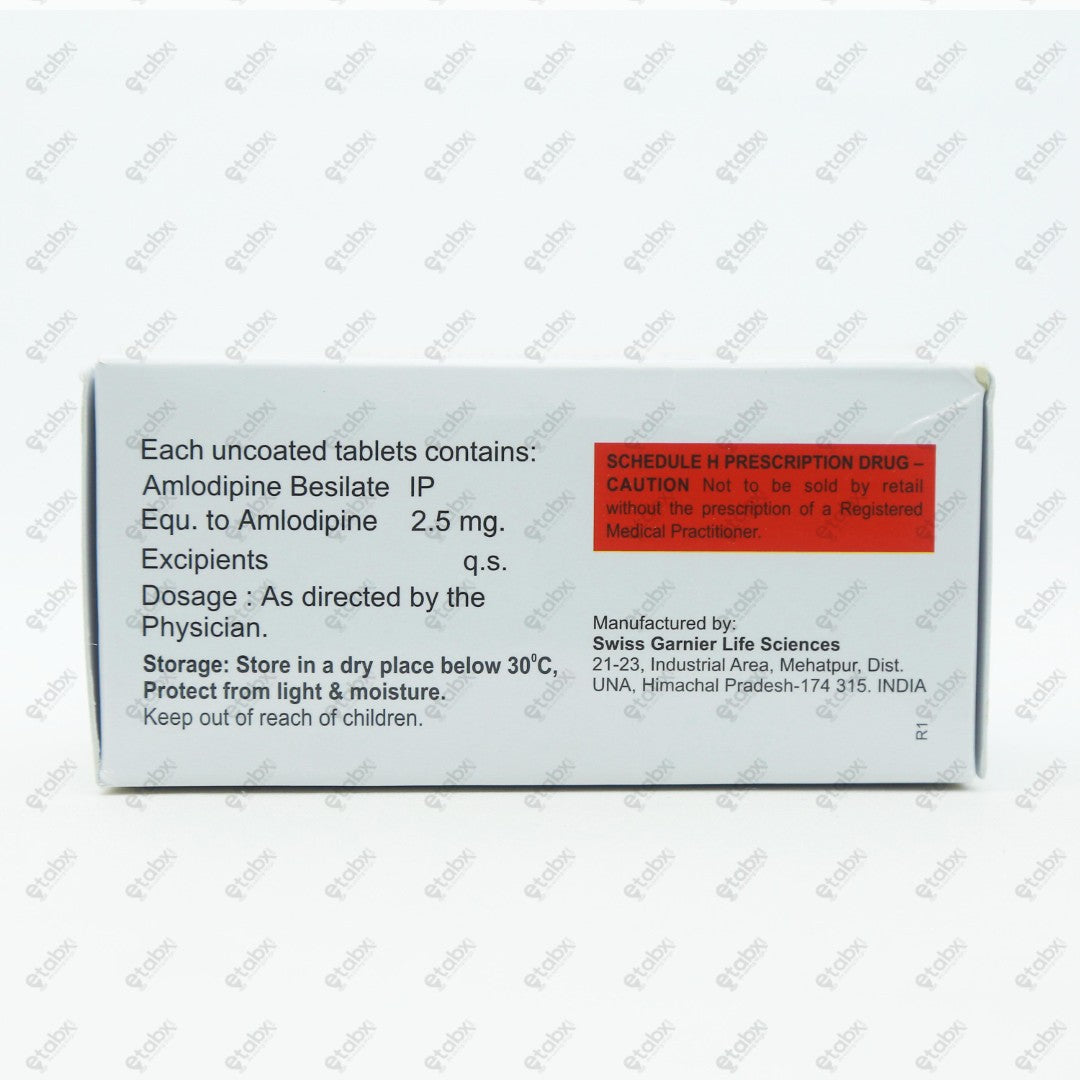 Amlo CB 2.5mg Tablet 10's