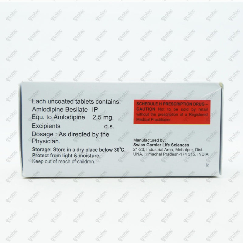 Amlo CB 2.5mg Tablet 10's