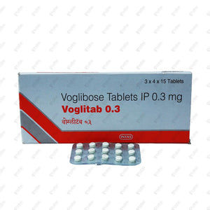 Voglitab 0.3mg Tablet 15's