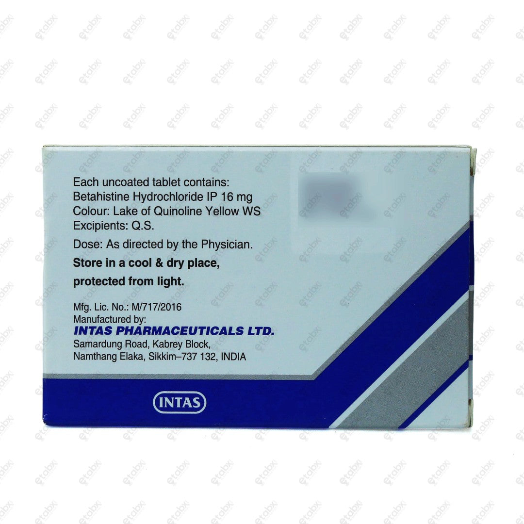 Zevert MD 16mg Tablet 15's