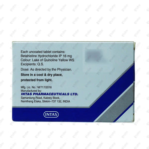 Zevert MD 16mg Tablet 15's