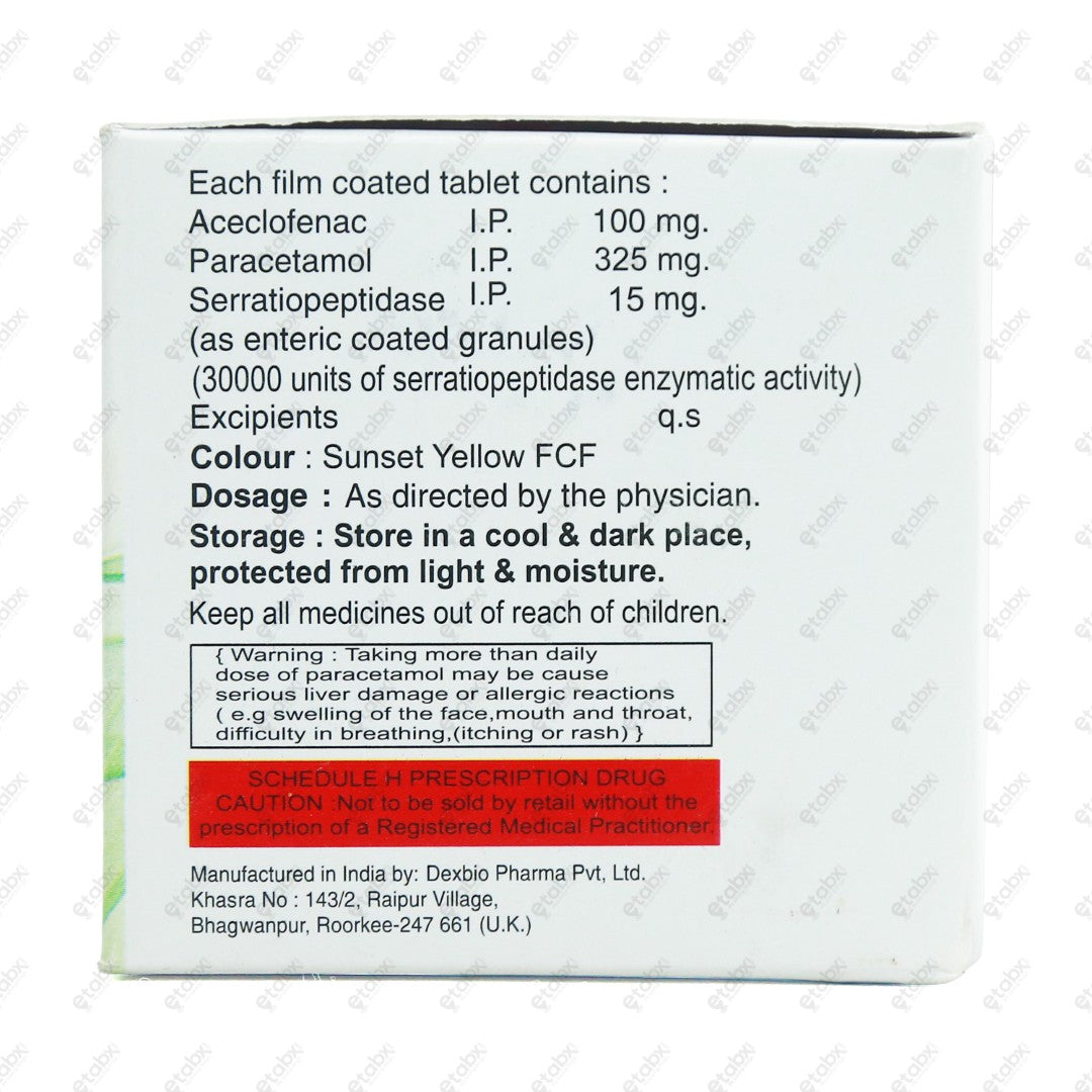ACETON PLUS Tablet 10's